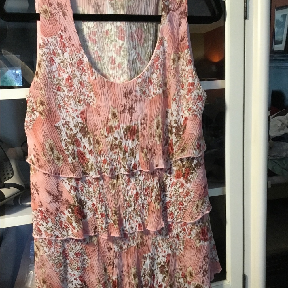Super stretchy layered tank